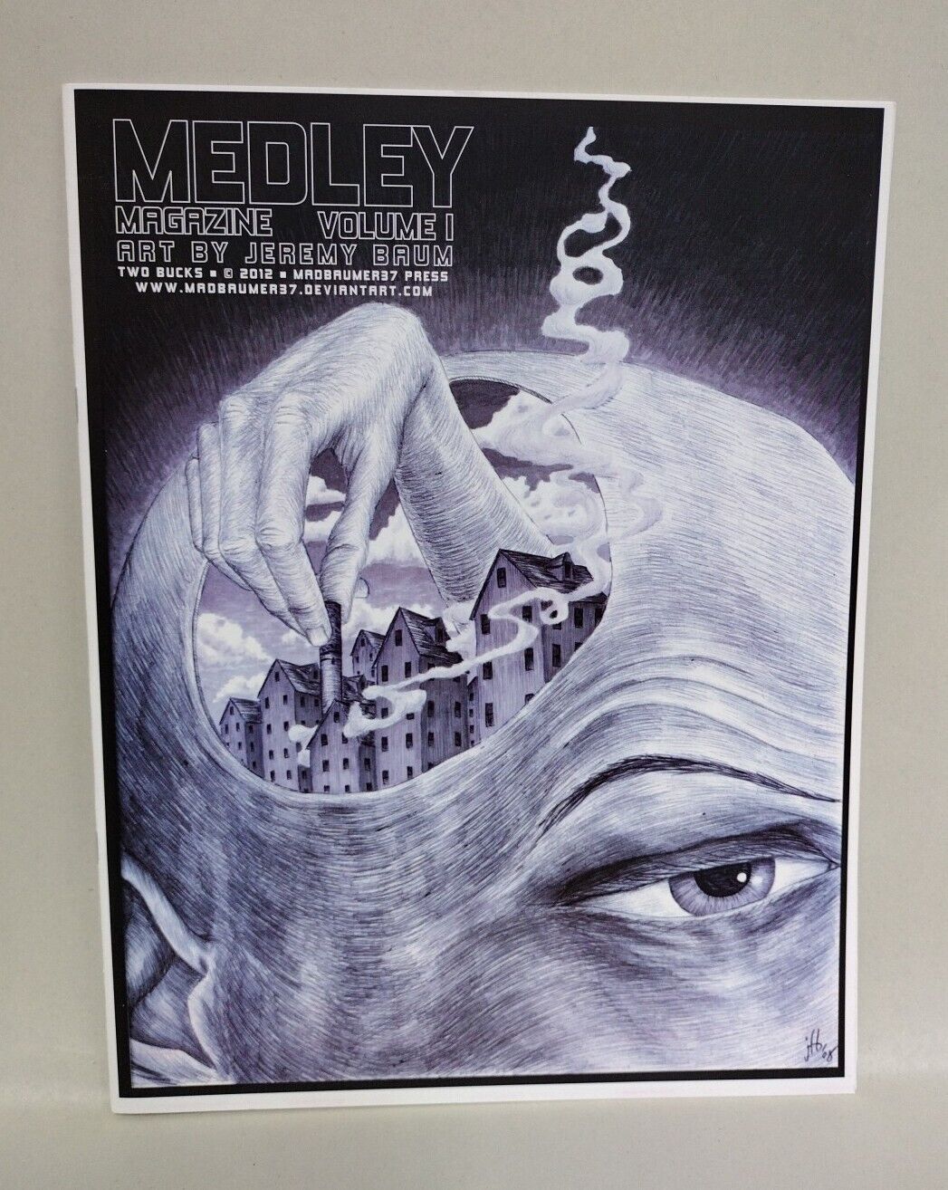 Medley Magazine Vol 1 2 3 (2012) MadBaumer Jeremy Baum Illustration Book Lot Set