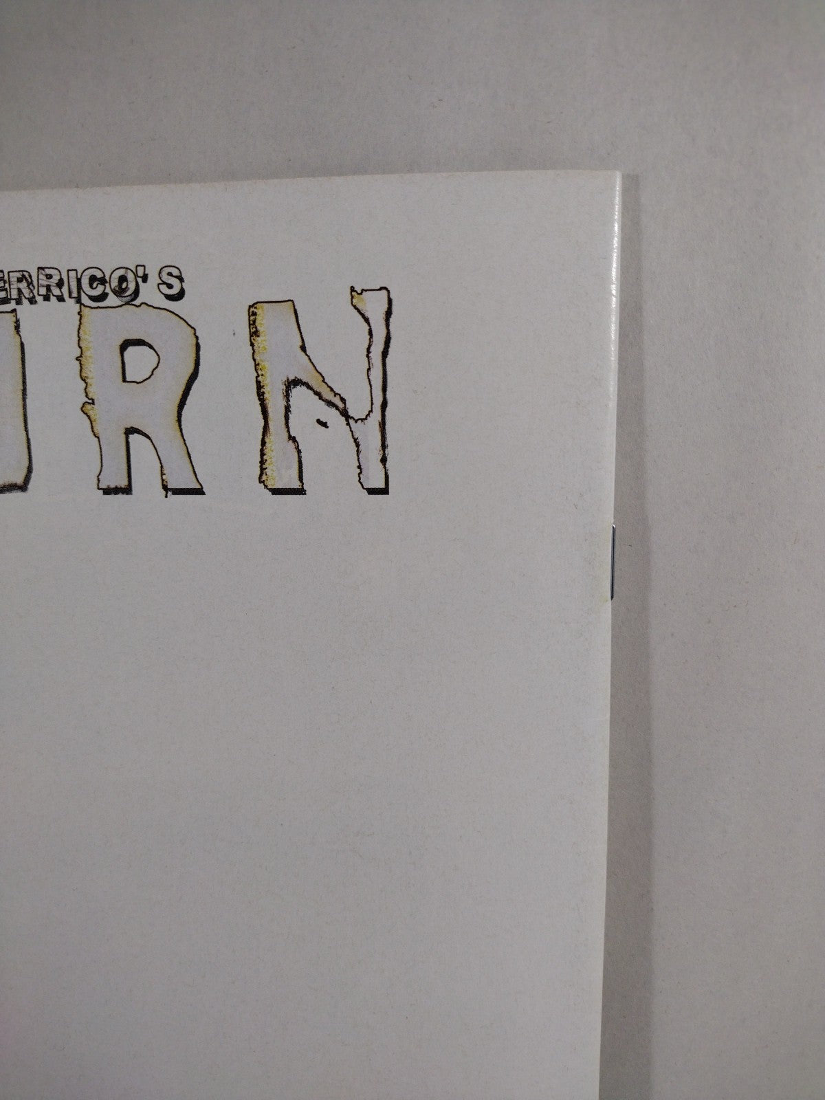 Burn #1 (2008) Camilla D' Errico Arcana Comic Variant Blank Sketch Flip Cover 
