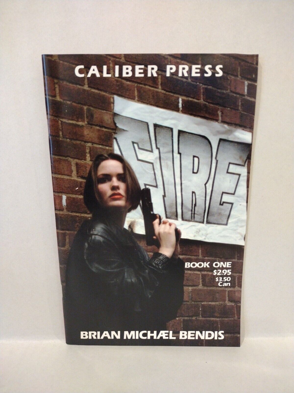 Fire #1 (1993) Caliber Press Comic Brian Michael Bendis Crime Pre Jinx world NM