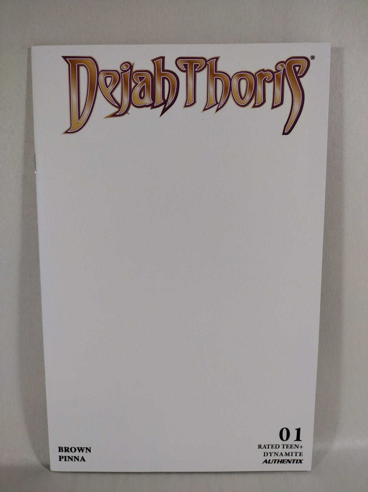 Dejah Thoris #1 (2023) Vol 4 Dynamite Blank Sketch Variant Cover Comic NM