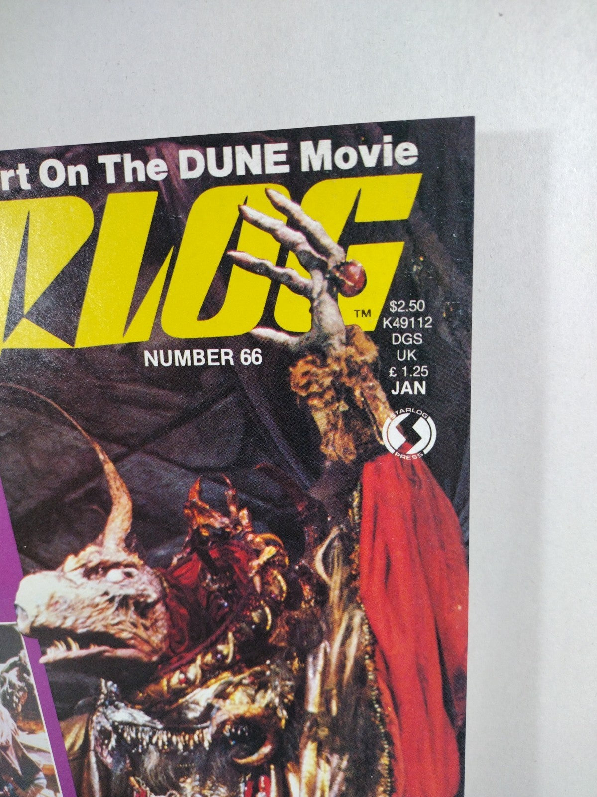 Starlog Magazine #66 (1983) Dark Crystal Brian Froud Concept Art NM