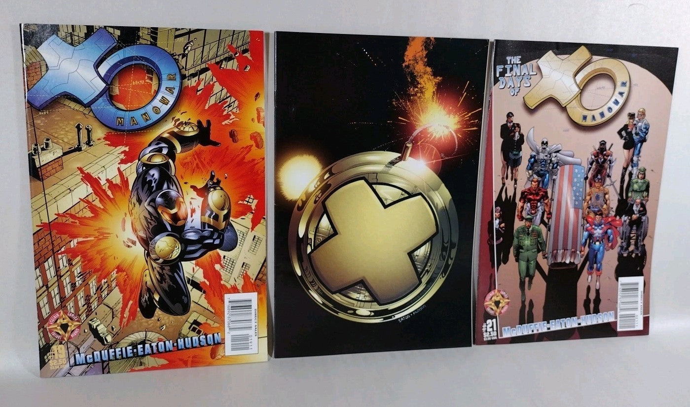 X-O Manowar (1996) Valiant Acclaim Comic Lot Set 1-3 6 9-11 14-21 Reader Copies