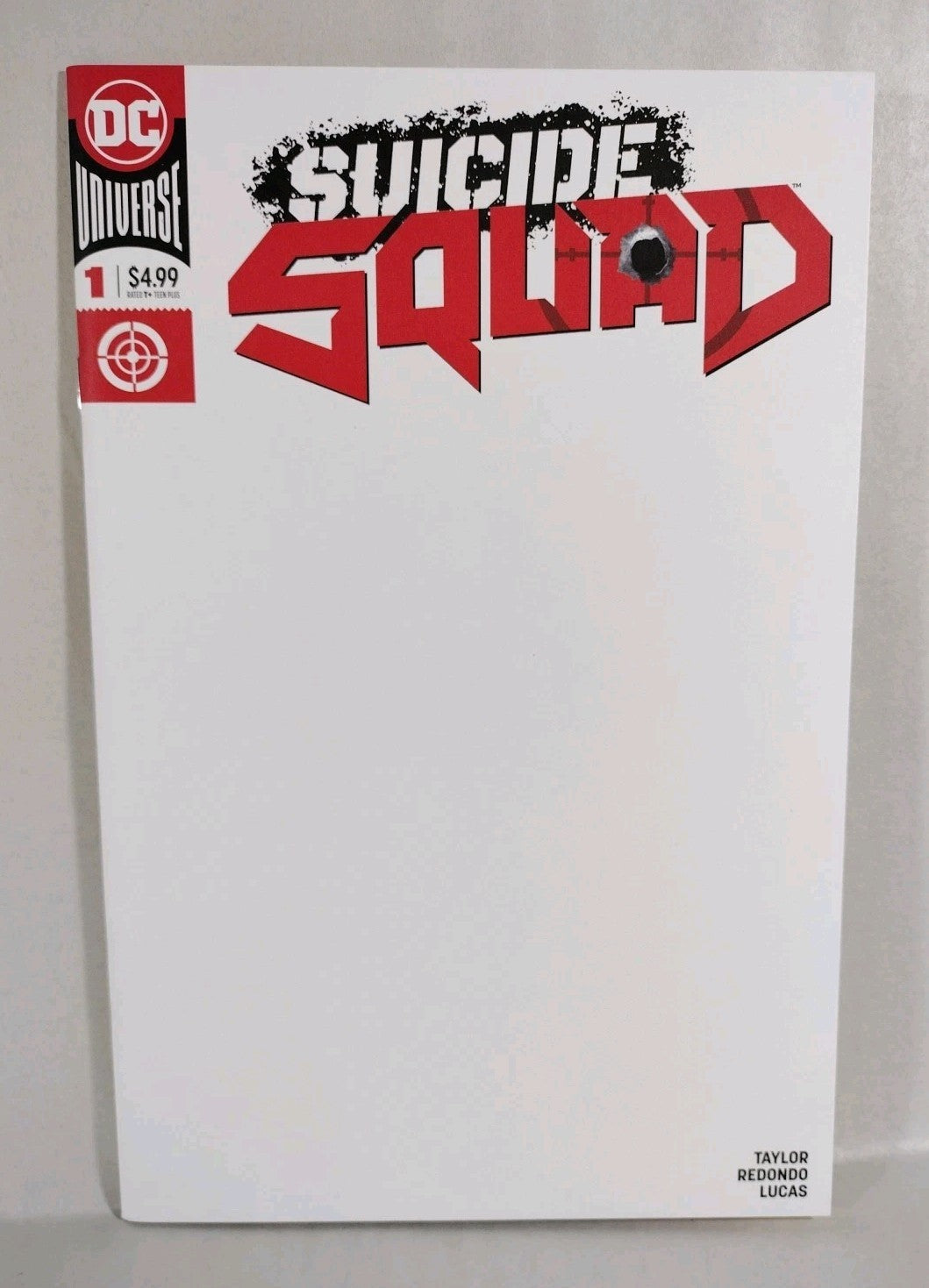 Suicide Squad #1 (2020) DC Comic Blank Sketch Cover Variant New Tom Taylor NM
