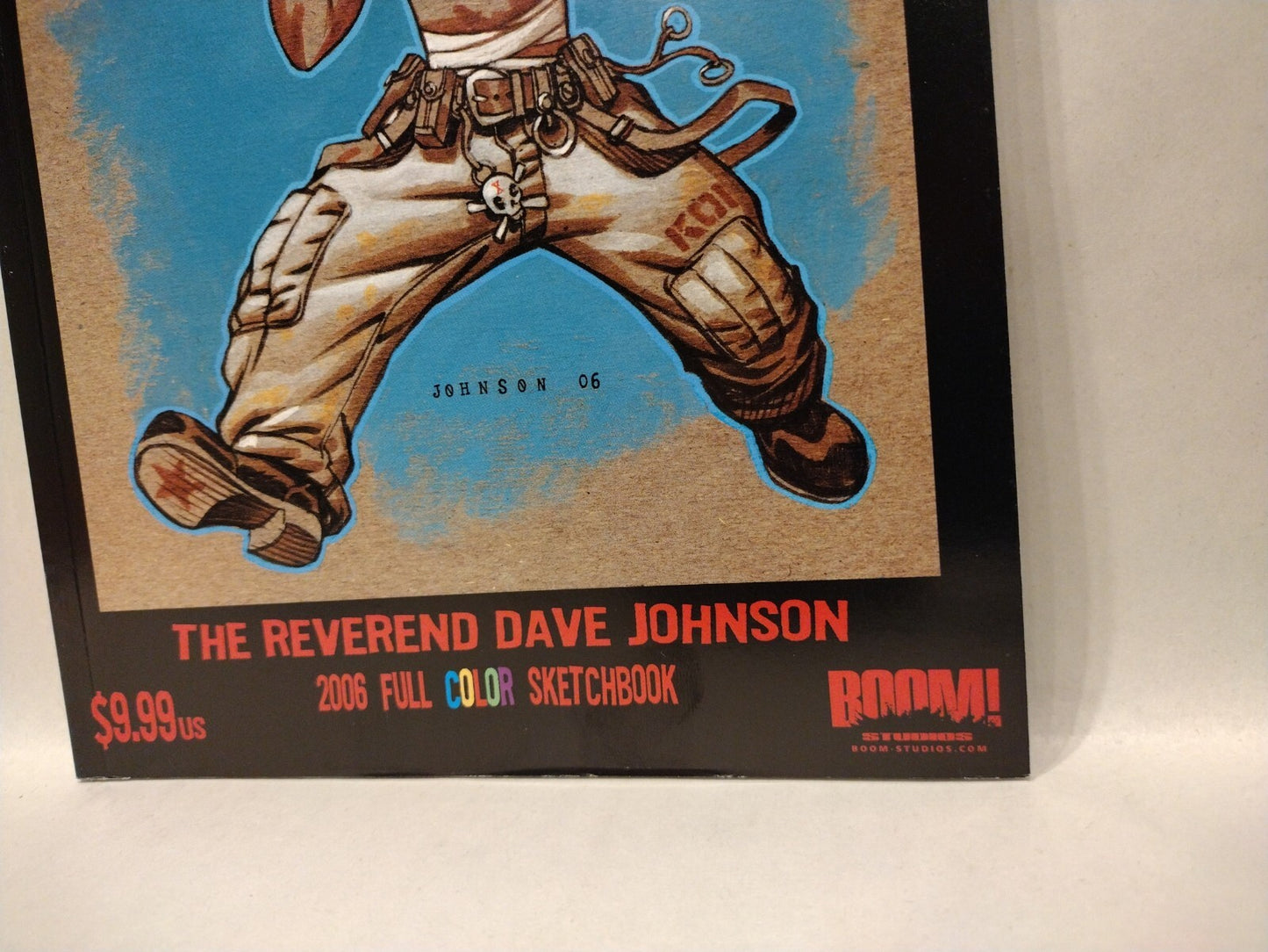 Dave Johnson 2006 Sketchbook TPB New Unread Boom! Devilpig Studios
