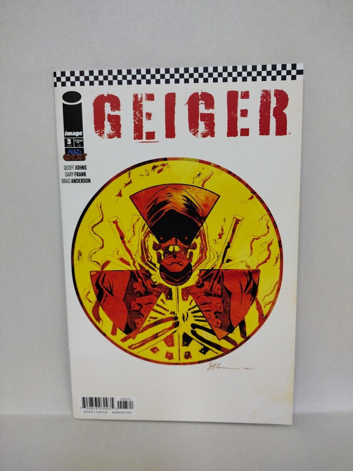 Geiger (2021) Image Ghost Machine Comic Lot #1 2nd 2 3 5 Gary Frank VF-NM