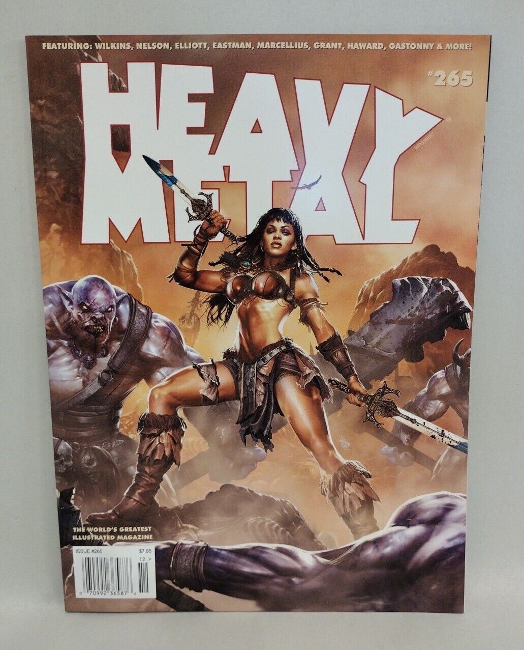 HEAVY METAL Magazine #265 (2013) Mark A Nelson Gallery Kevin Eastman NEW 