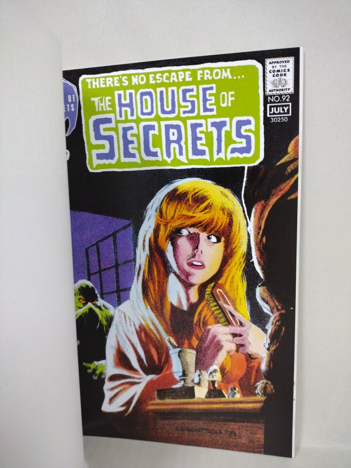 House Of Secrets 92 Facsimile (2024) DC Comic Sketch Cover W Original DCastr Art