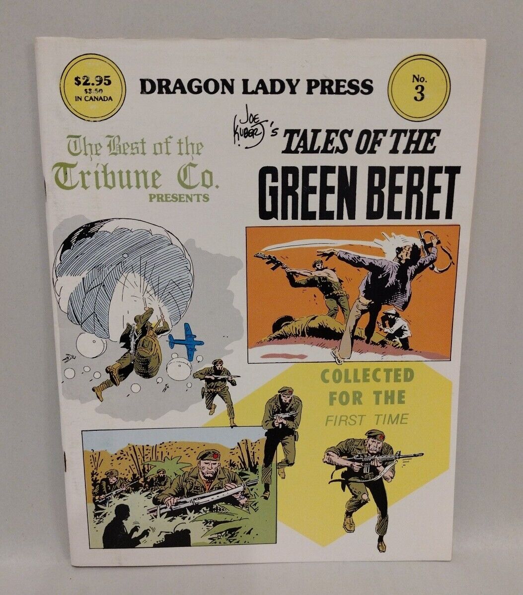 Best Of The Tribune Co (1985) Dragon Ldy Comic Magazine Lot Set 2 & 3 Joe Kubert