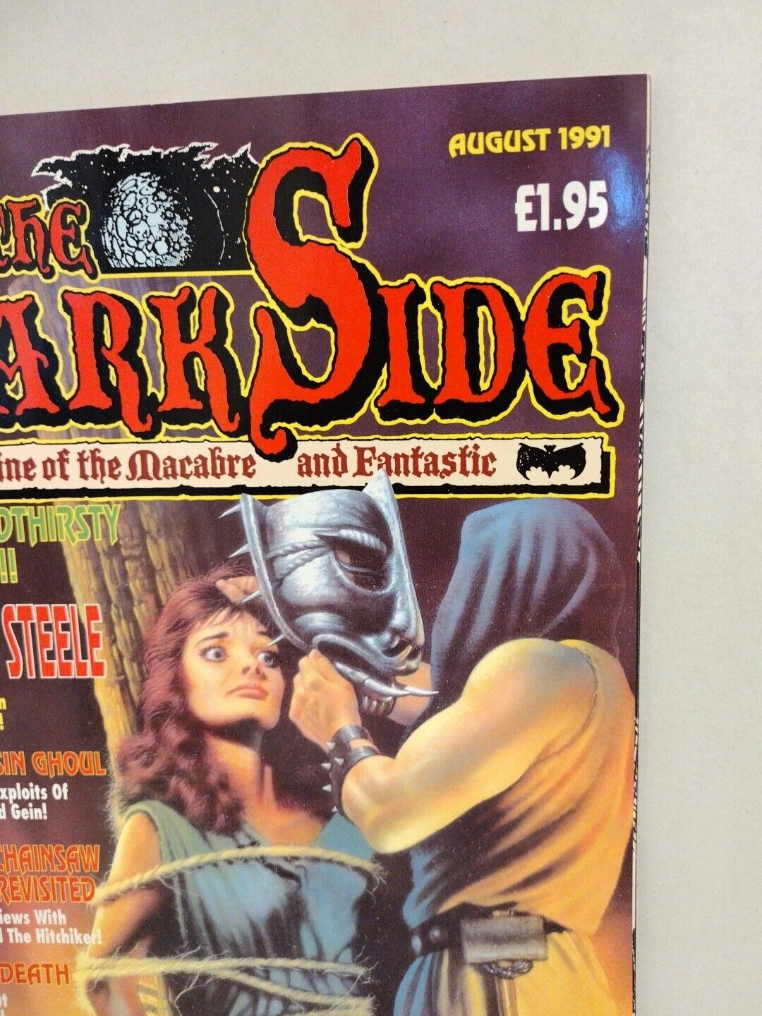 The Dark Side Magazine #11 (1991) TCSM Tobe Hooper Barbara Steele Horror