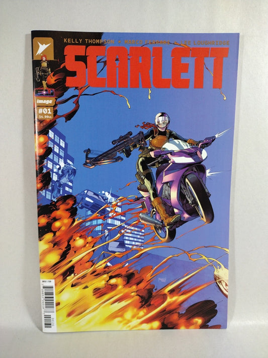 SCARLETT #1 (2024) Image Comic 1:10 Glen Melnikov Variant GI JOE NM