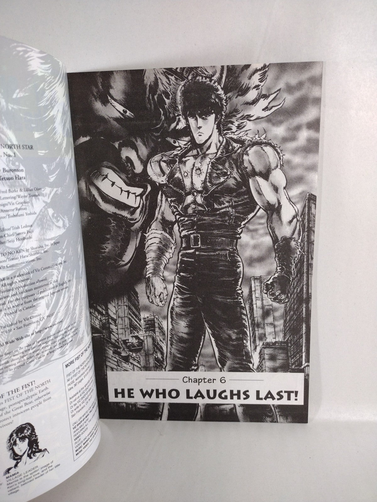 Fist Of The North Star (1995) Part 4 Viz Comic Lot #1 2 3 VF-NM