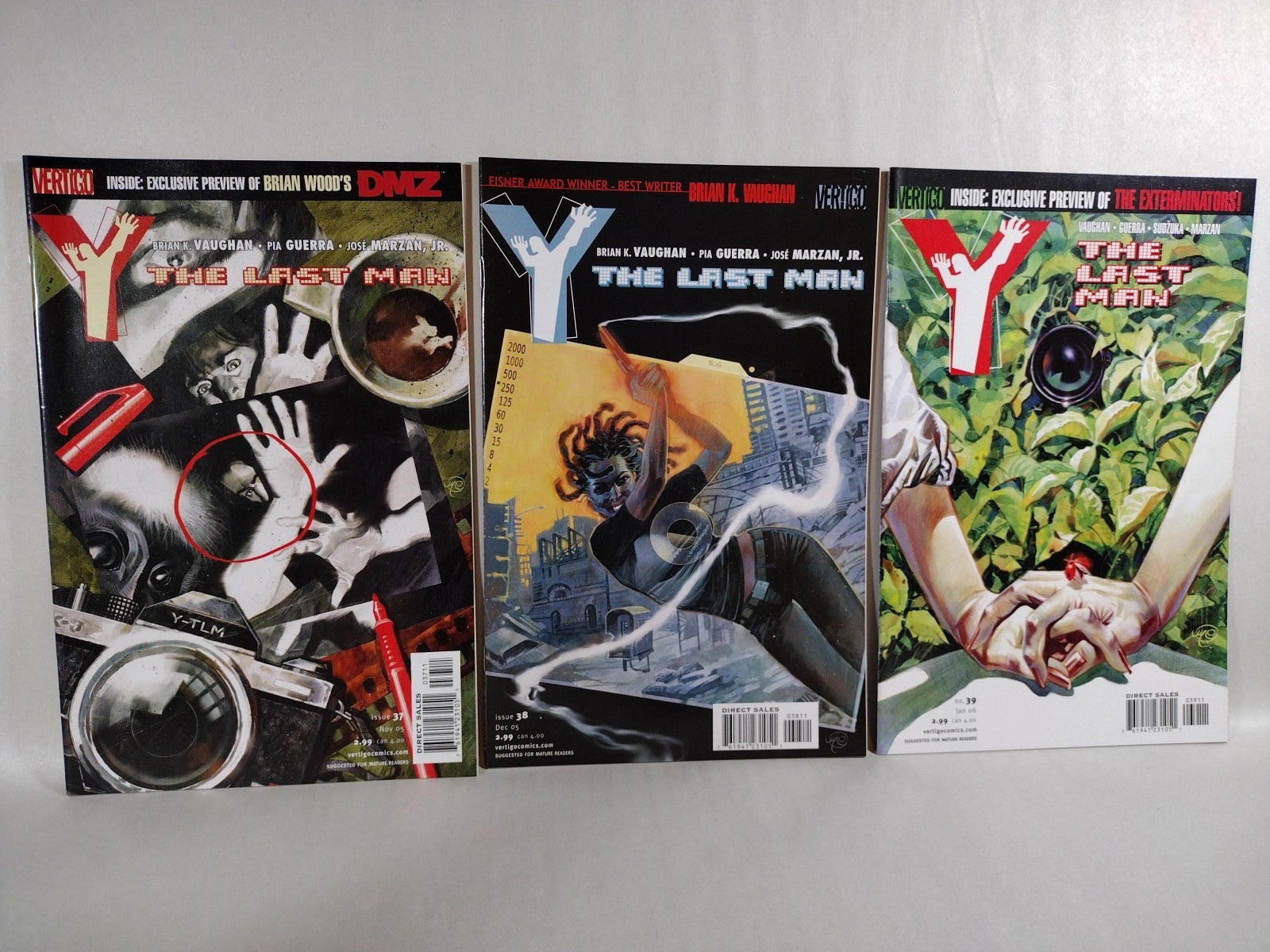 Y The Last Man (2005) Vertigo Comic Lot Set #37-60 Brian K Vaughn VF-NM