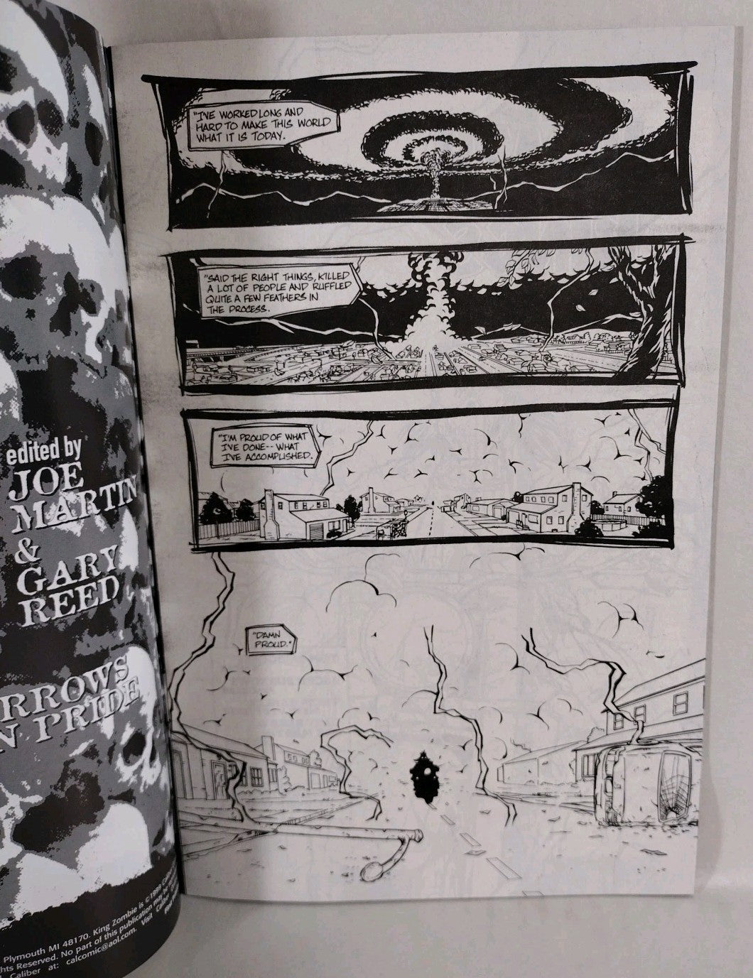 Zombie King #1 2 (1998) Caliber Comic Tom Sneigoski Jacen Burrows VF