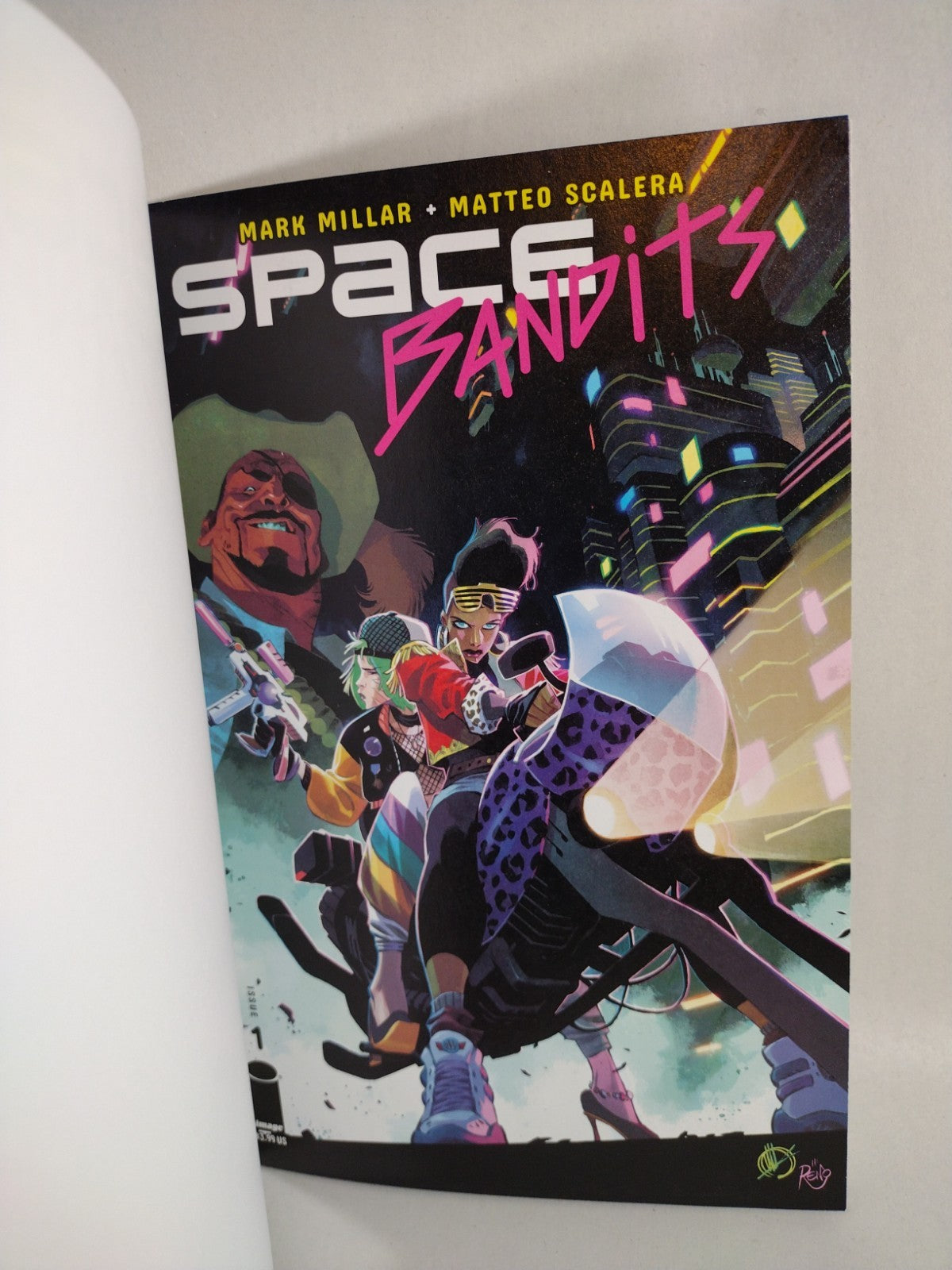 Space Bandits #1 (2019) Image Blank Sketch Variant Cover Comic New NM