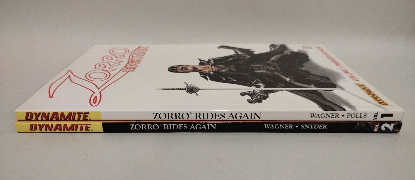 Zorro Rides Again (2012) Dynamite TPB Set Vol 1 & 2 New 