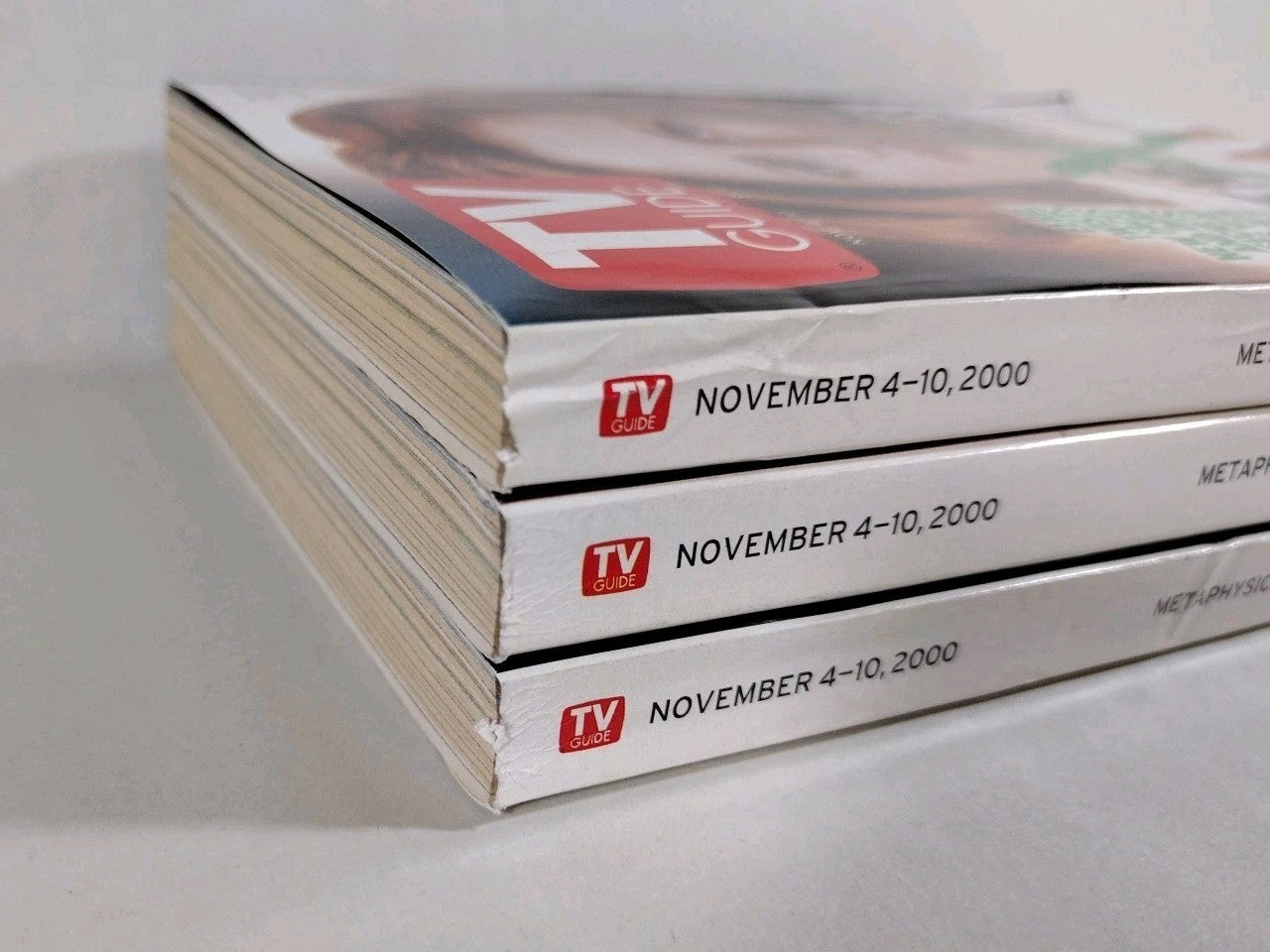 3 TV Guides Variant  X-Files Covers Nov 4th 2000 Gillian Anderson David Duchovny