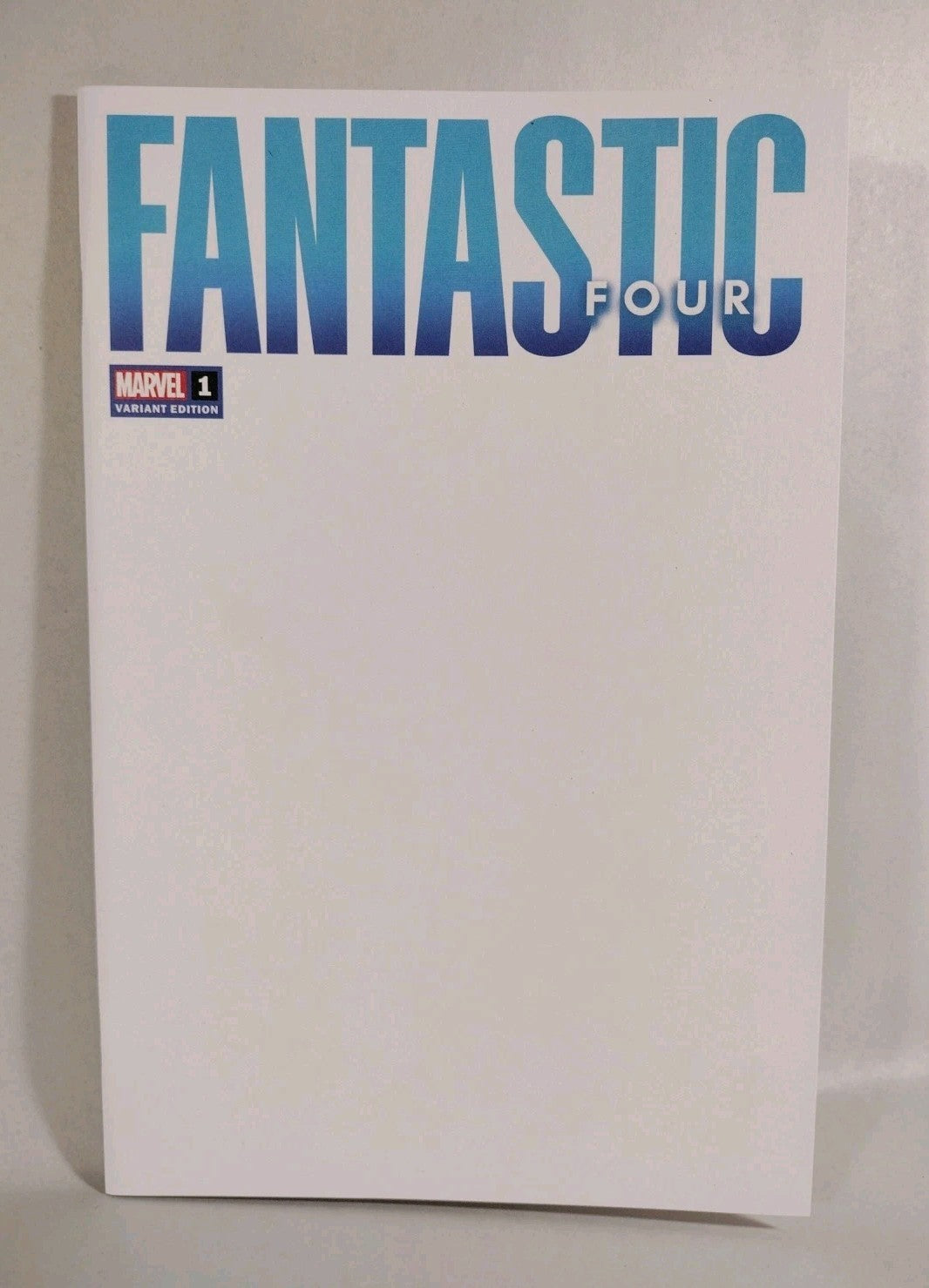 Fantastic Four 1 (2023) Marvel Blank Sketch Cover Variant Comic NM