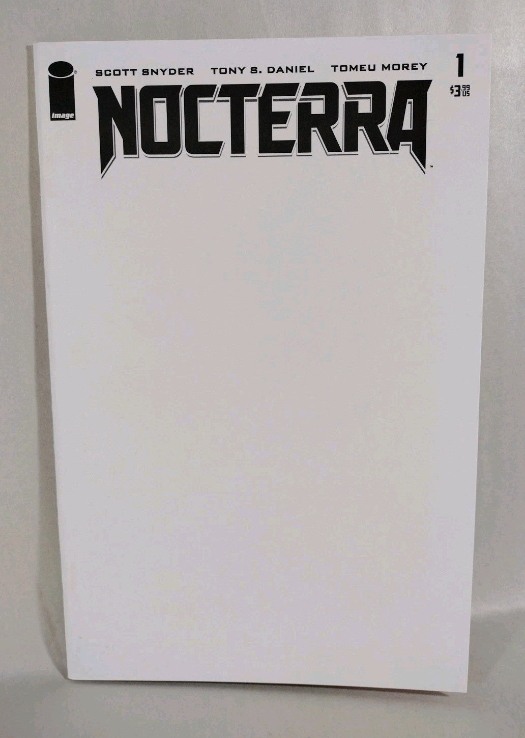Nocterra #1 (2021) Image Comic Blank Sketch Cover Variant Snyder Daniel VF-NM