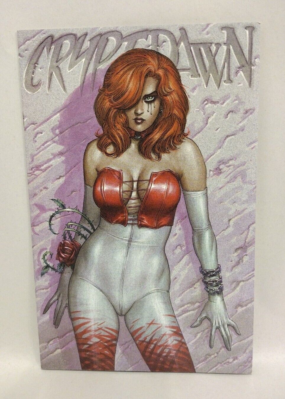 Crypt Of Dawn 1 (1996) Sirius Limited Virgin Variant Cover Linsner Signed W Note