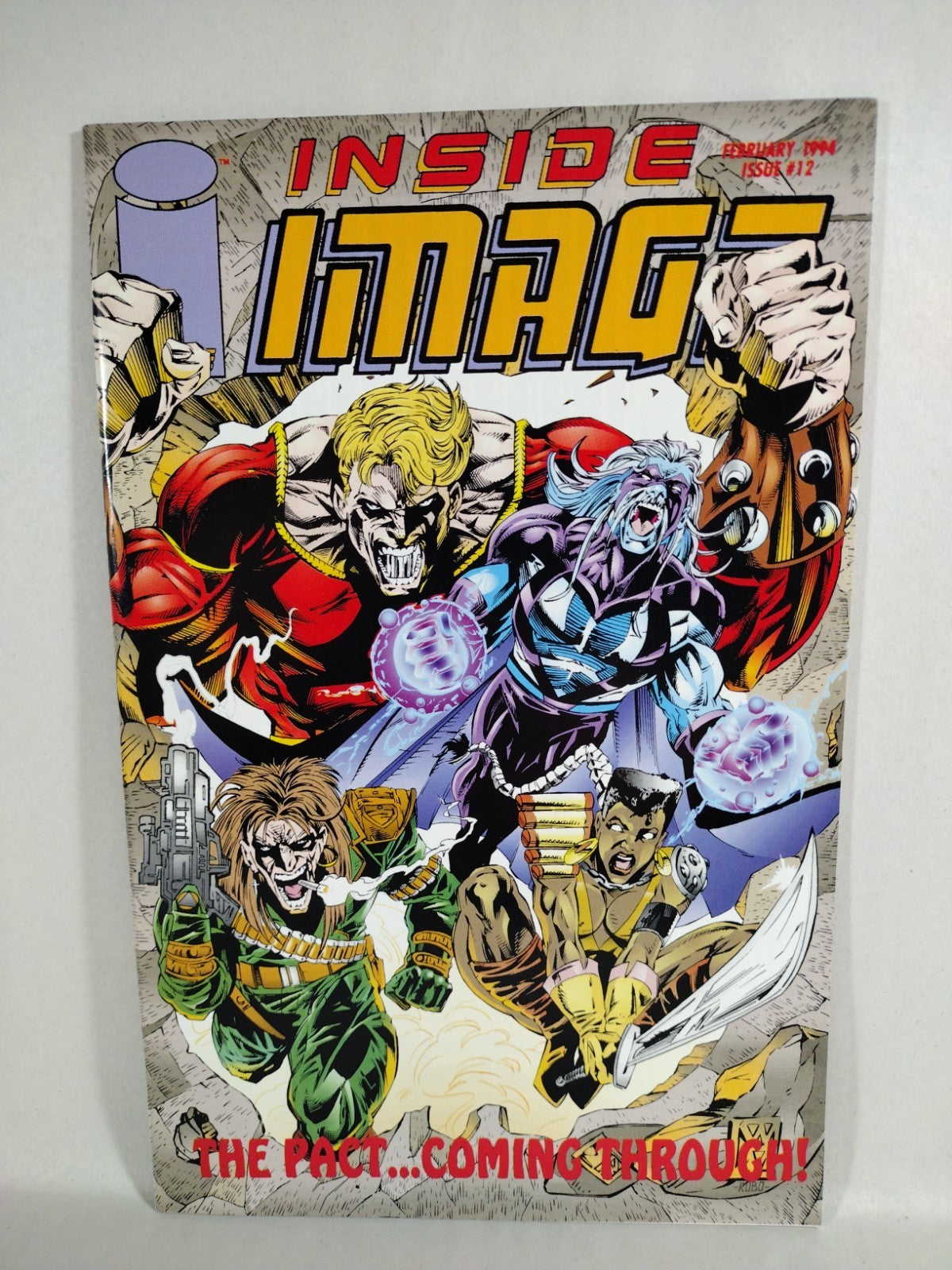 Pitt 1993 Image Comic Dale Keown Newsstand Variant Set #1 2 3 4 5 Maxx #8 Inside