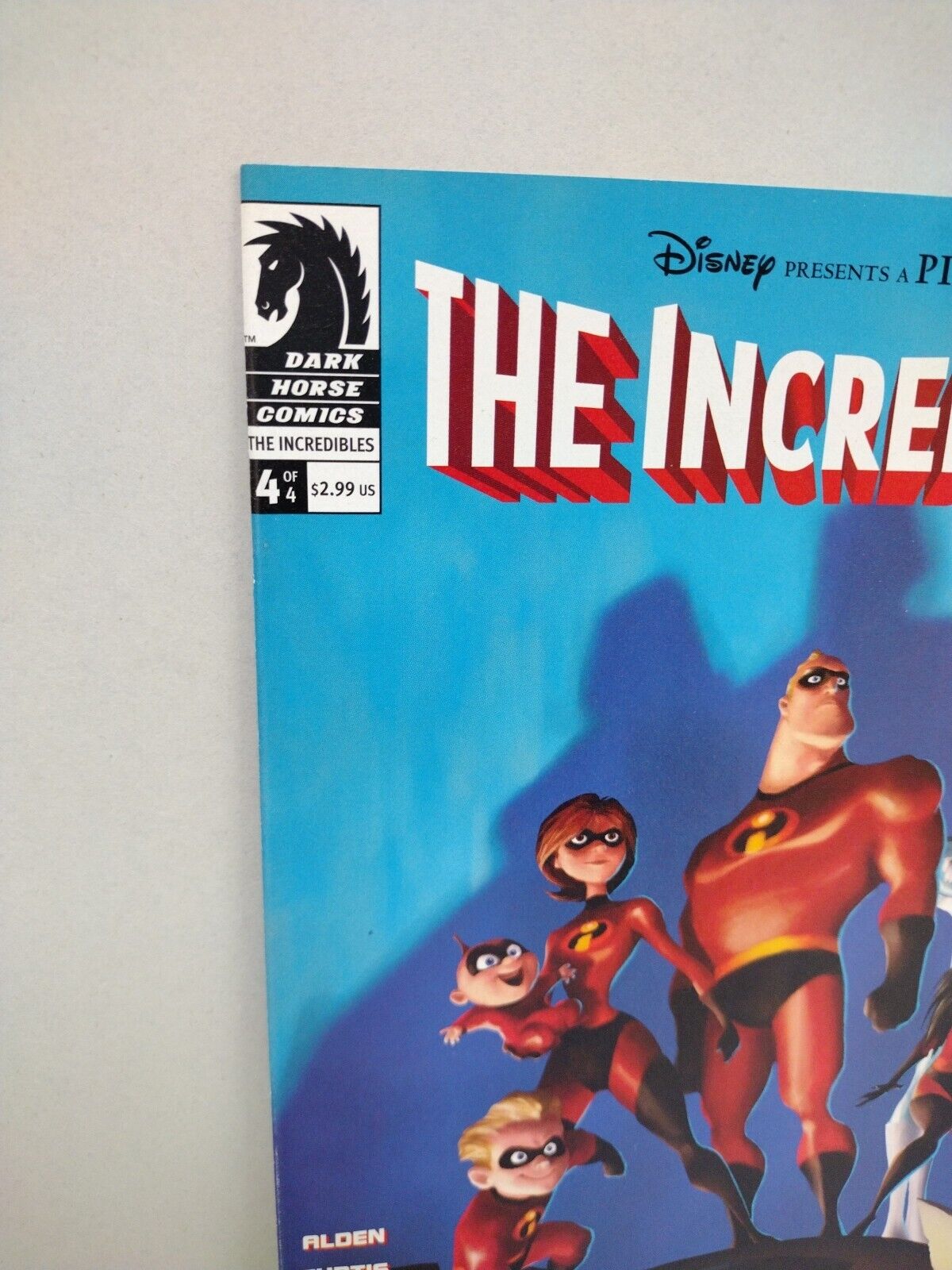 THE INCREDIBLES (2004) Complete Dark Horse Comic Series #1 2 3 4 Disney Pixar NM