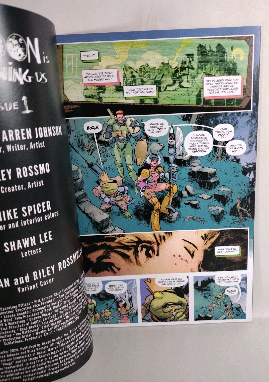 The Moon is Following Us #1 (2025) Image Comic 1:50 BW Ratio Variant DWJ NM