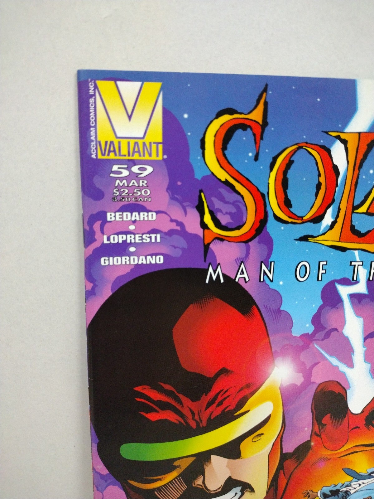 Solar Man Of The Atom (1995) Valiant Comic Lot #58 59 60 Low Print Last Issues
