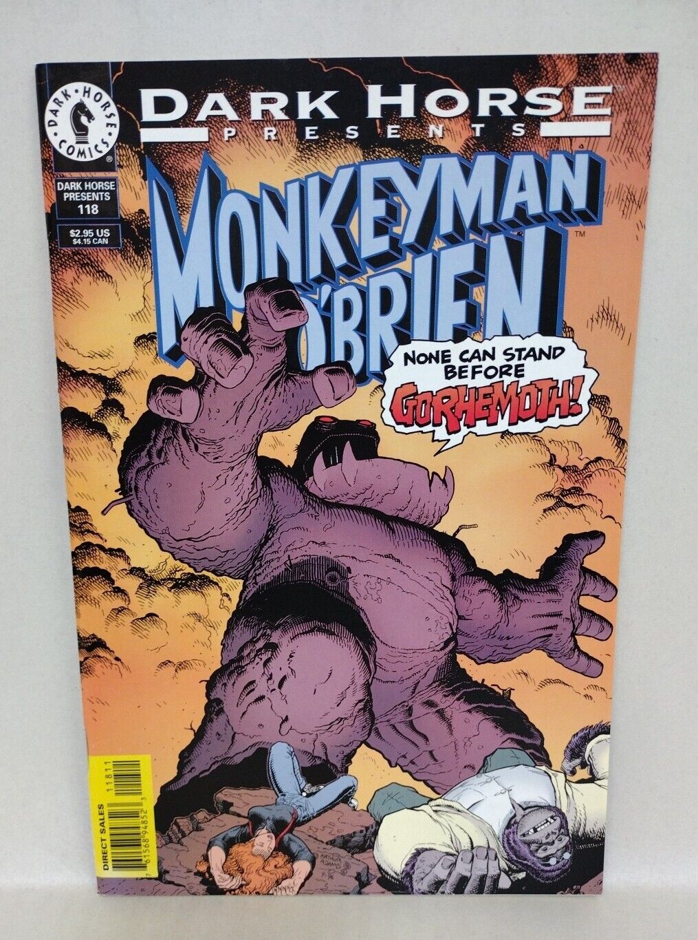 Monkeyman And O'Brien (1993) Comic Lot Set 1 2 3 DHP 80 118 1st App Arthur Adams