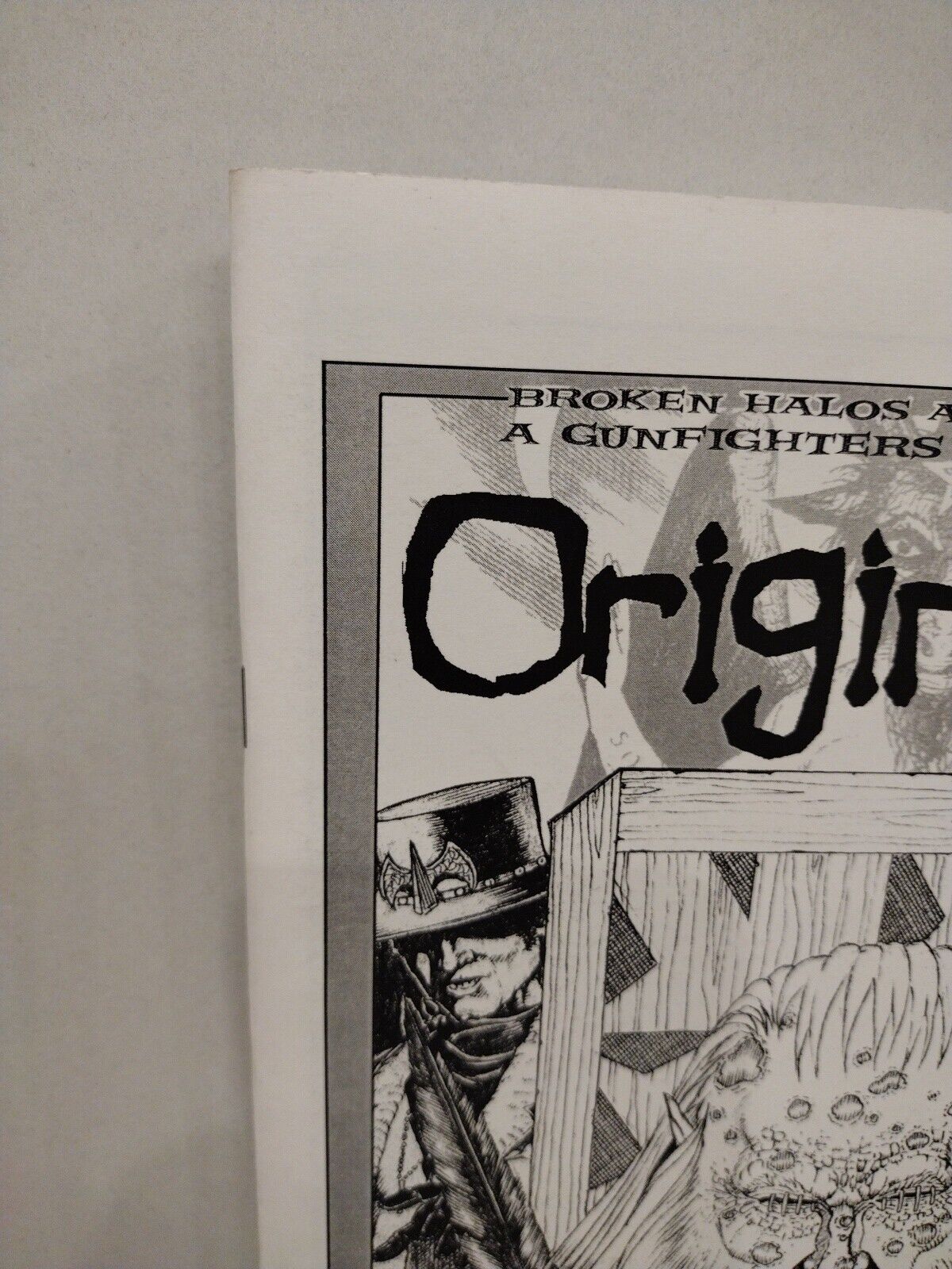 Original Sin #1 (2001) Broken Halos Comic Magazine 1st Print Signed Joe Vigil