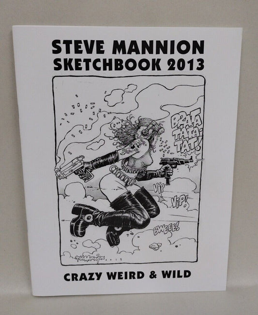 Steven Mannion Sketchbook 2013 Fearless Dawn Batman Hellboy Spider-Man NM