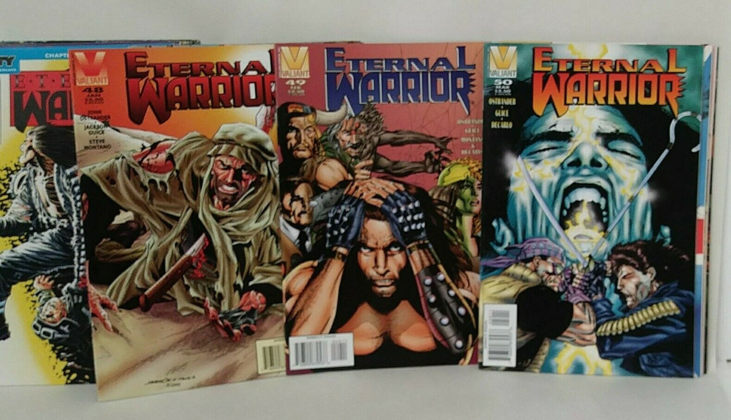 Eternal Warrior (1992) Near Complete Valiant Comic Run 1-45, 48-50 Yearbook 1-2