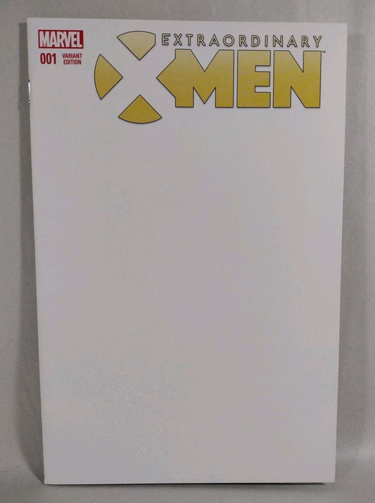 Extraordinary X-Men #1 (2016) Marvel Comic Blank Sketch Variant Cover VF-NM