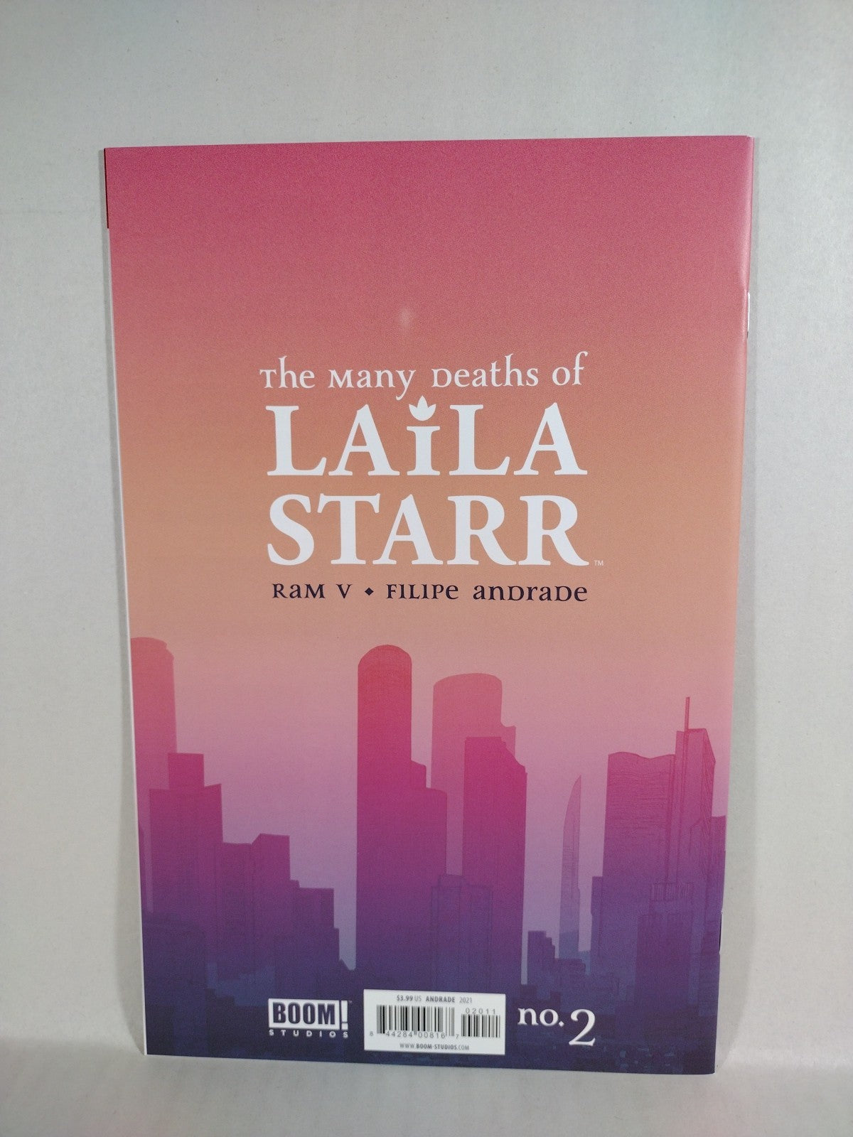 Many Deaths Of Laila Starr (2021) BOOM Comic Lot Set #1 2 3 5 NM Filipe Andrade