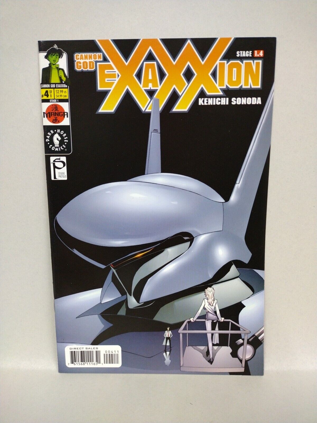 Cannon God Exaxxion (2001) Dark Horse Proteus Manga Comic Lot #1 2 3 4 5 NM