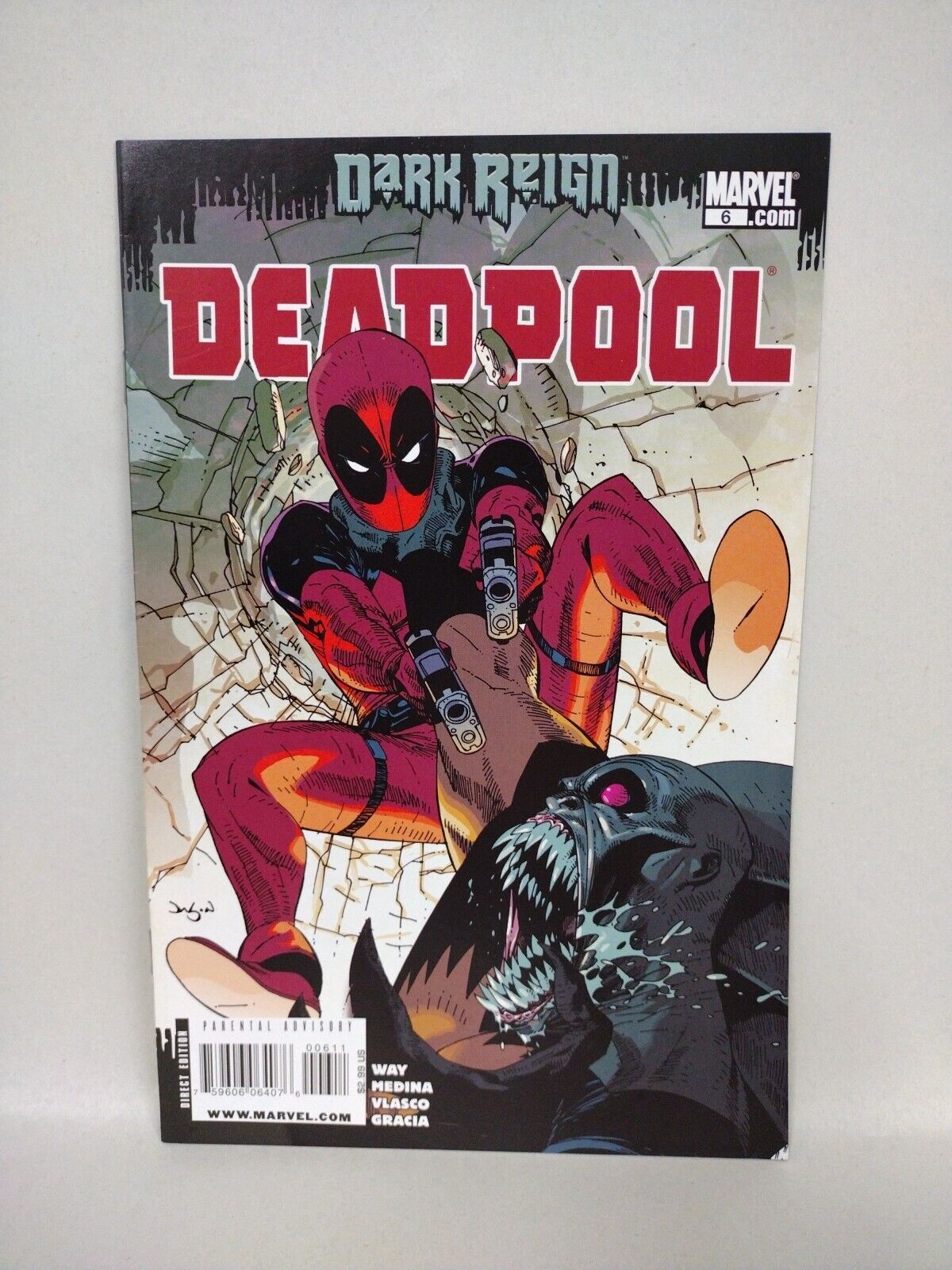 Deadpool (2008) Marvel Comic Lot Set #1 2 3 4 5 6 7 8 9 Daniel Way Paco Medina