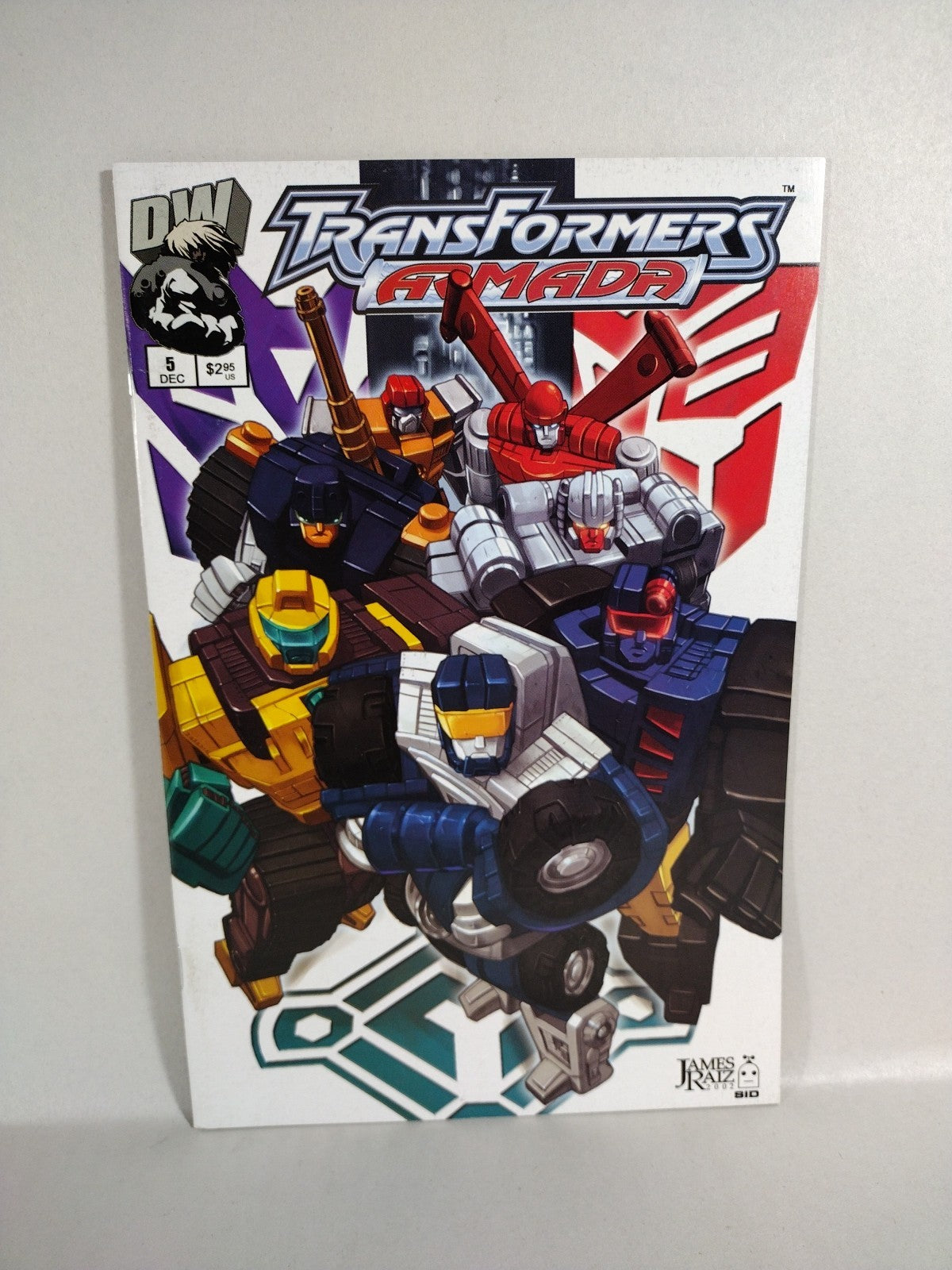 Transformers Armada (2002) DW Comic Lot #1 2 3 4 5 6 8 PREVIEW +Holo-Foil Var