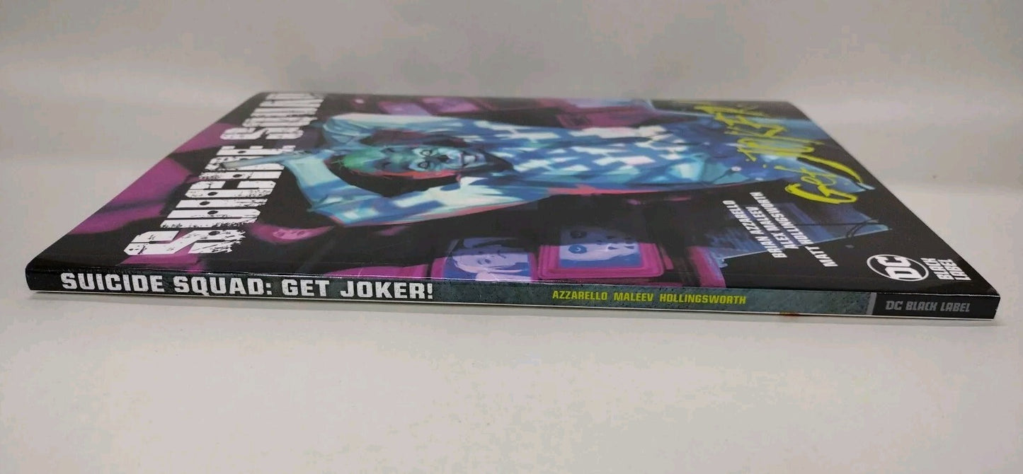 Suicide Squad Get Joker (2023) DC Black Label Brian Azzarello Alex Maleev New SC