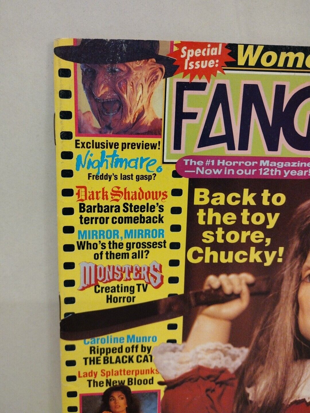 FANGORIA Magazine #102 (1991) Women Of Horror Scream Queens Issue NMOES