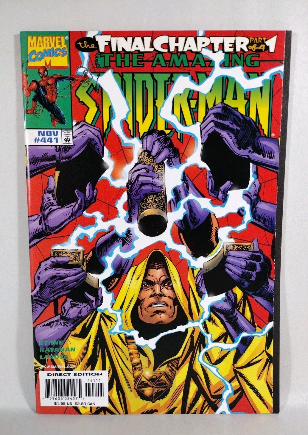 Spider-Man Final Chapter (1998) Marvel Comic Complete Story Arc Pt 1 2 3 4 Error