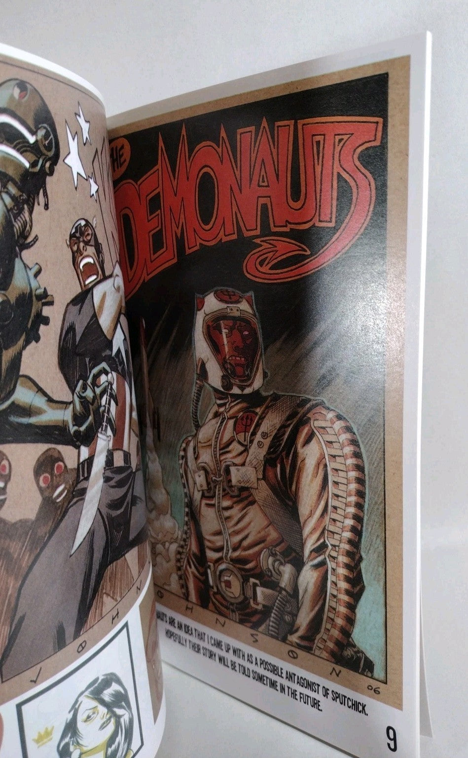 Dave Johnson 2006 Sketchbook TPB New Unread Boom! Devilpig Studios