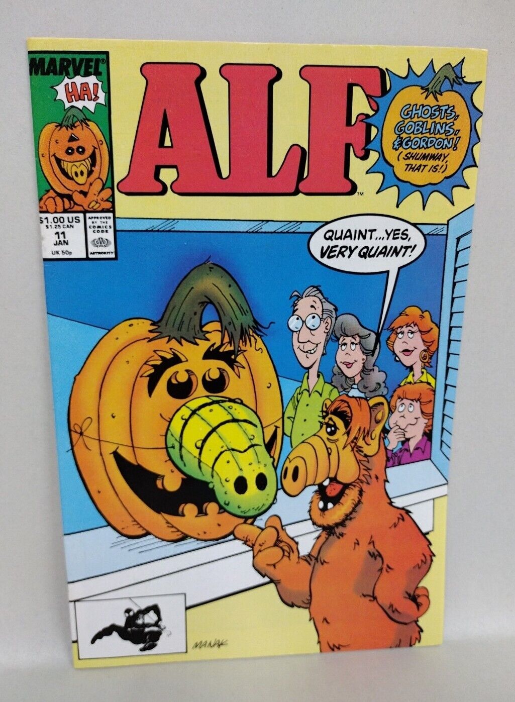 Alf (1988) Marvel Star Comic Lot Set #4 6 11 17 Gordon Shumway Halloween Issue