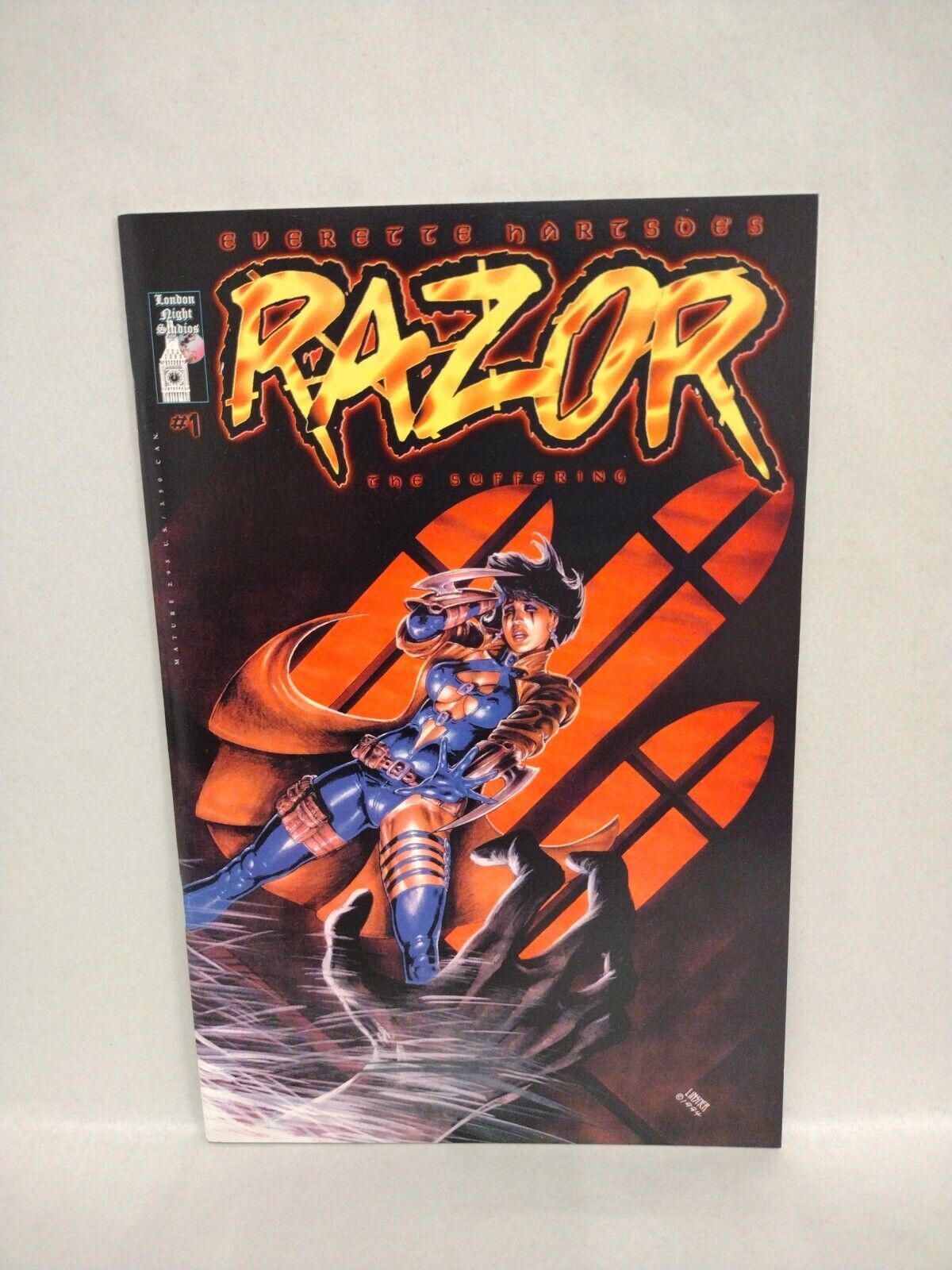 Razor: Suffering (1995) London Night Studios Complete Cry No More Comic Lot Set 