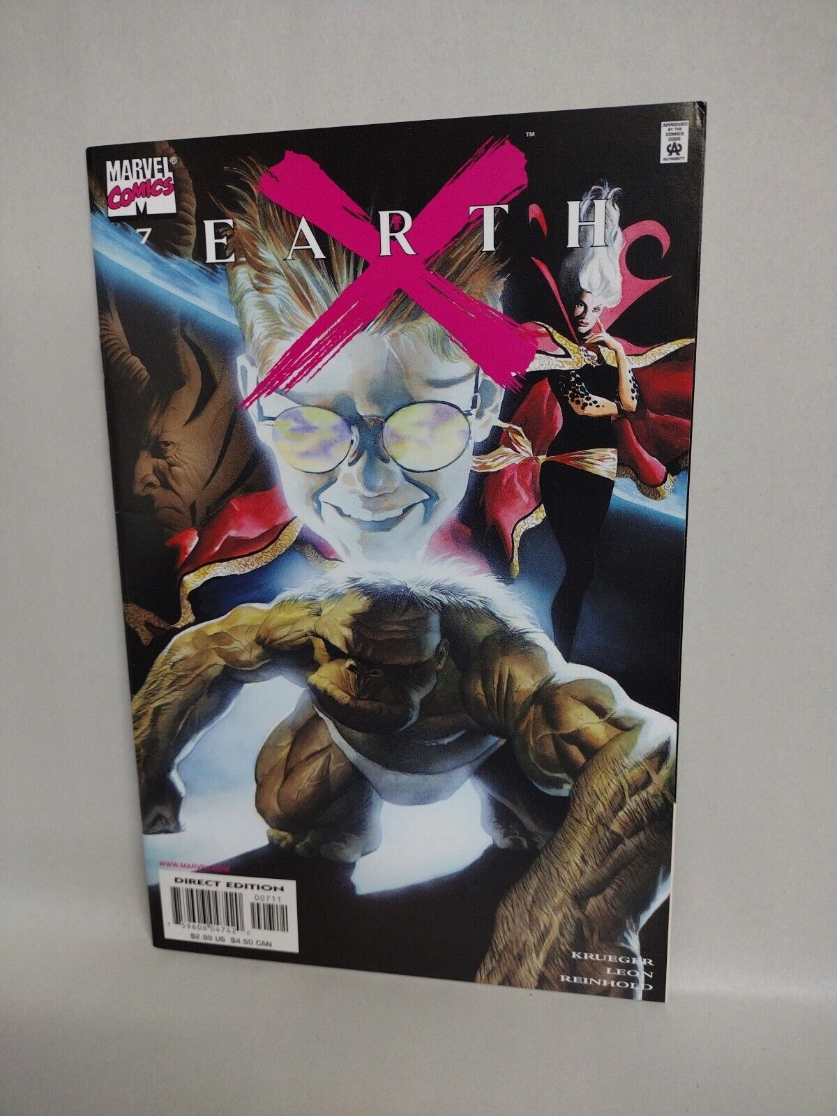 Earth X (1999) Marvel Comic Lot Set #0 1 2 3 4 5 6 7 JP Leon Alex Ross Cover Art