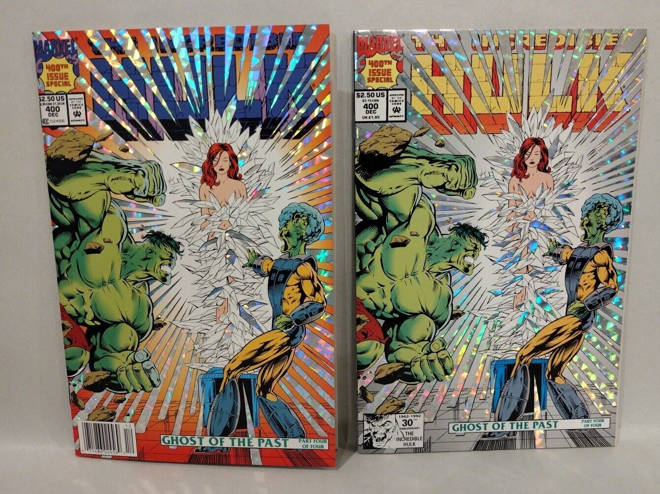 Incredible Hulk #400 (1992) Lot Set Of 2 Marvel Comics 1st & 2nd Print Pacella