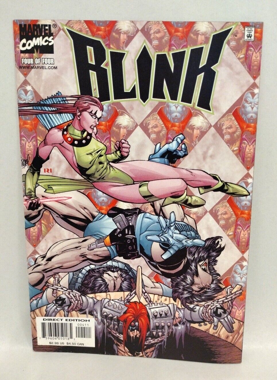 BLINK (2001) Complete Marvel Comic Series #1-4 Age of Apocalypse 1st Nocturne