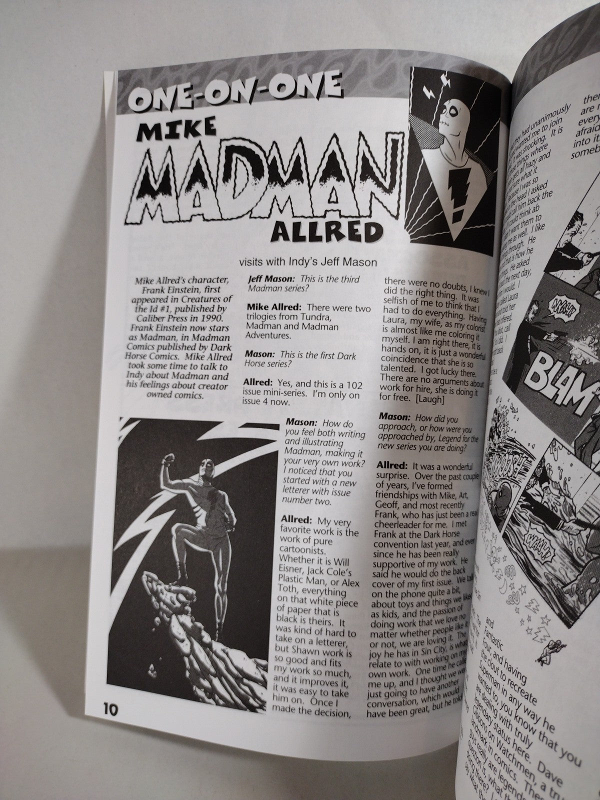 Indy (1994) Blackmore Independent Comic Magazine Lot #7 8 Tim Vigil Don Simpson