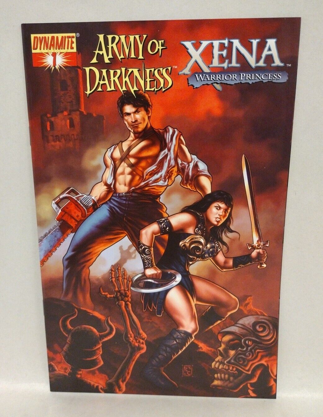 Army Of Darknes / Xena (2008) Vol 1 & 2 Complete Dynamite Comic Sets 1 2 3 4