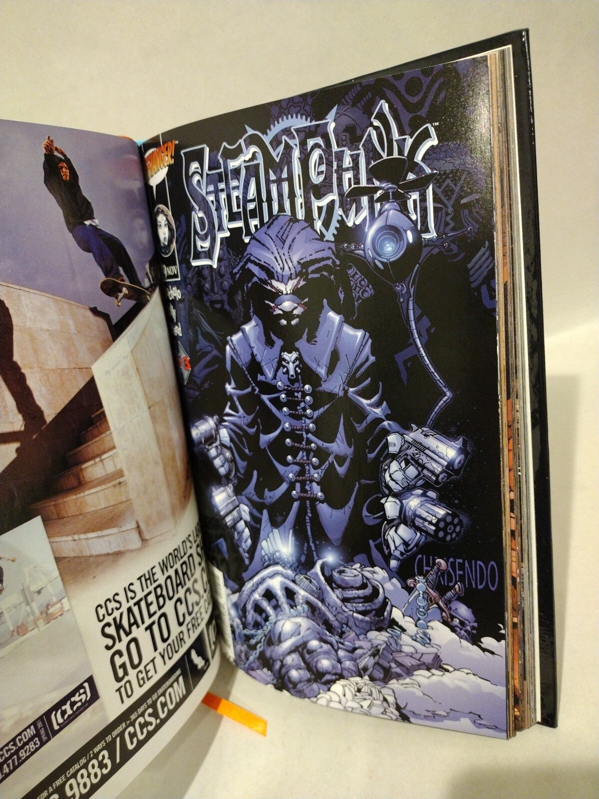Chris Bachalo's Steampunk (2000) Complete Collect ARG Custom Bound Comic HC #138