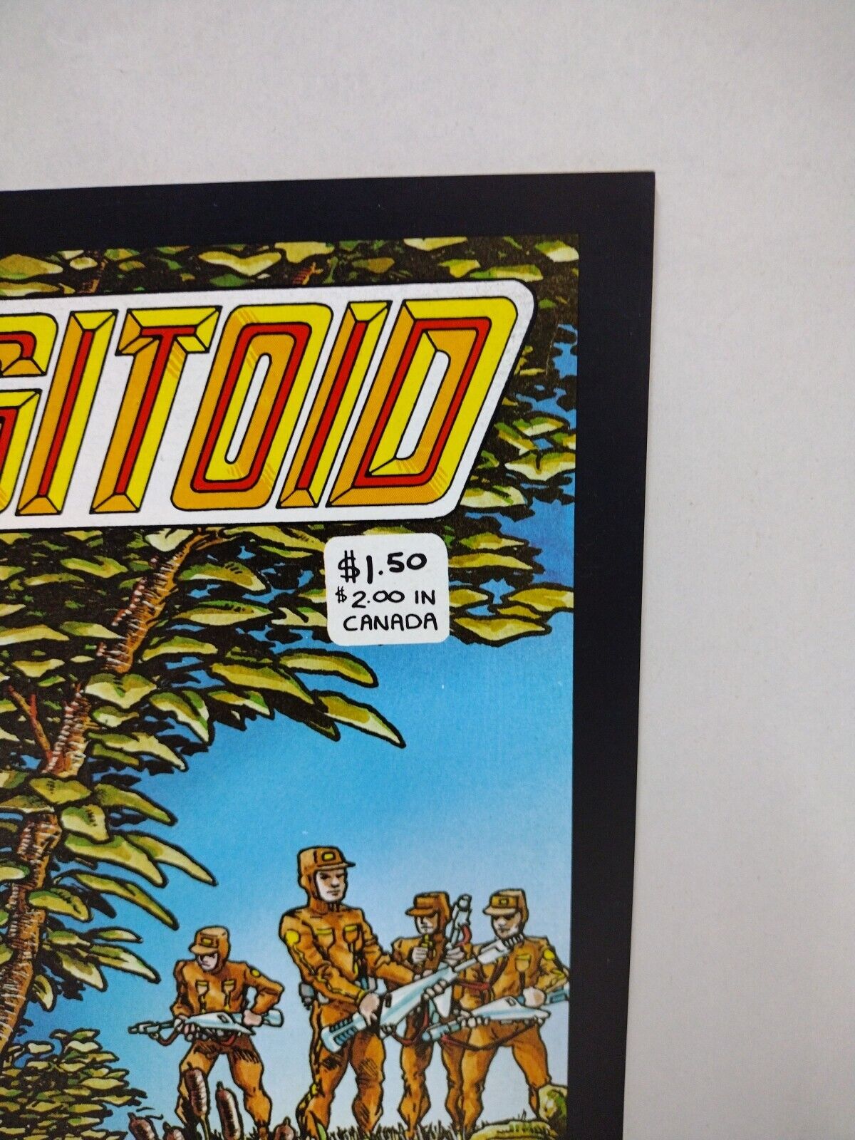 Fugitoid #1 (1985) Mirage Magazine Comic TMNT Triceritons 1st Appearance NM