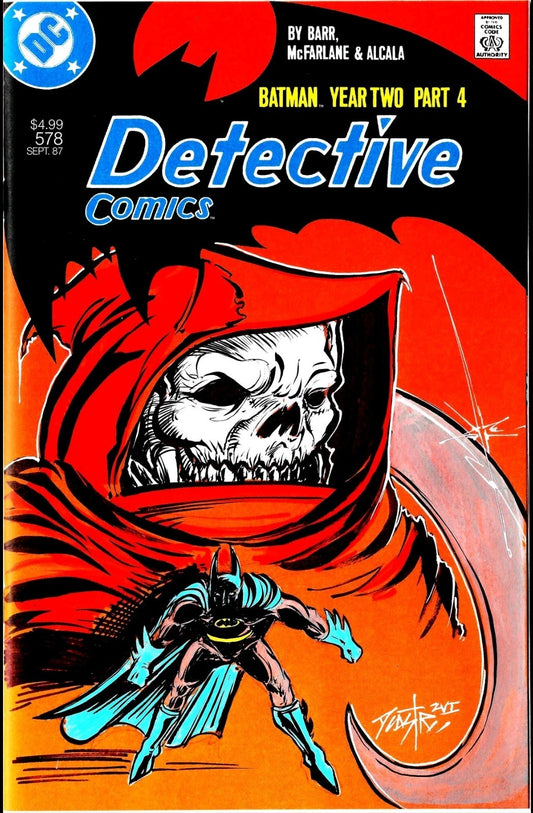 Detective Comics #578 (2026) DC Sketch Cover Variant W Original Dave Castr Art